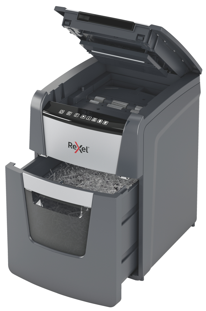 Distrugator automat optimum 100m p5 micro cut 100 coli rexel [5]