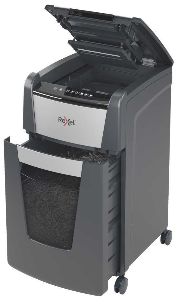 Distrugator automat optimum 225x p4 cross cut 225 coli rexel [5]
