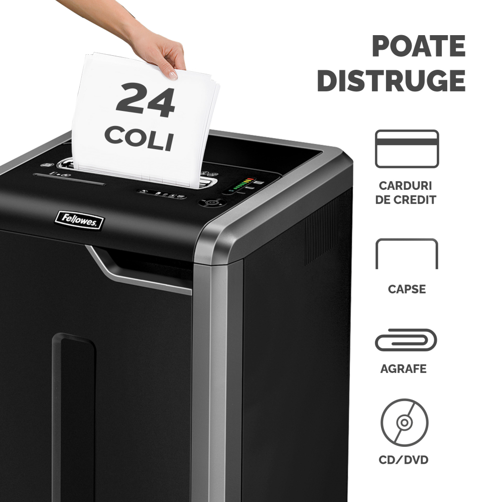 Distrugator documente 325ci cross-cut fellowes [3]