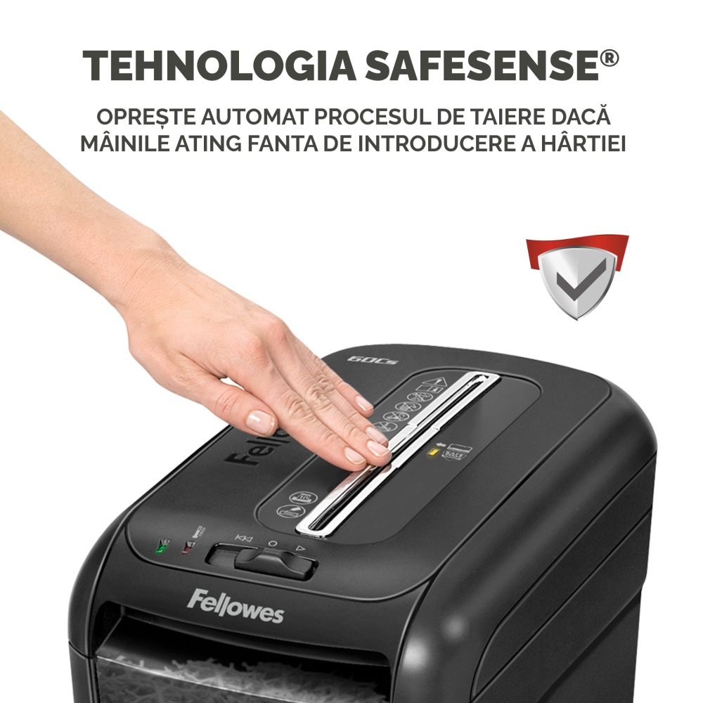Distrugator documente 60cs cross-cut fellowes [4]