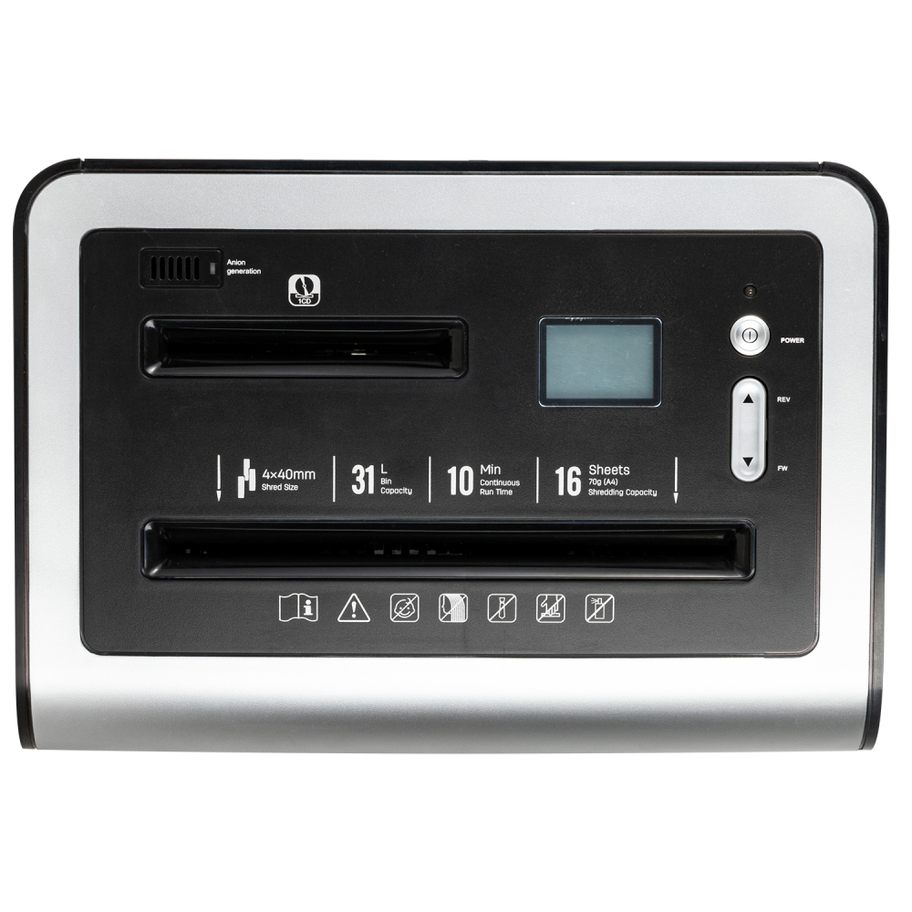 Distrugator documente 9917 cross cut 4*40, 16 coli, niv securitate 4 deli [3]