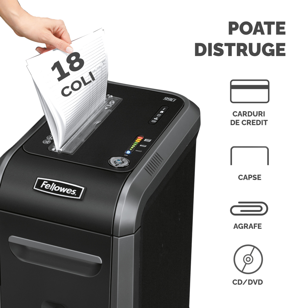 Distrugator documente 99ci cross-cut fellowes [3]