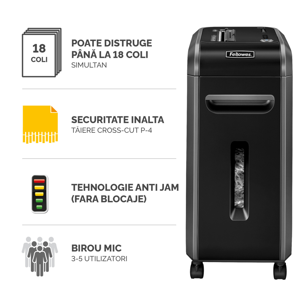 Distrugator documente 99ci cross-cut fellowes [2]