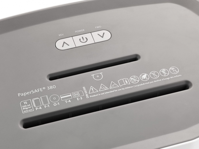 Distrugator documente Cross-Cut 15 file Dahle PaperSAFE 380 [2]