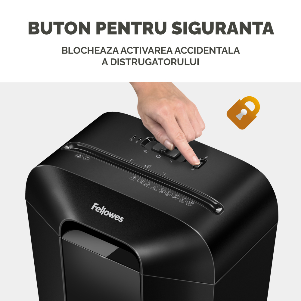 Distrugator documente lx50 cross-cut fellowes [4]