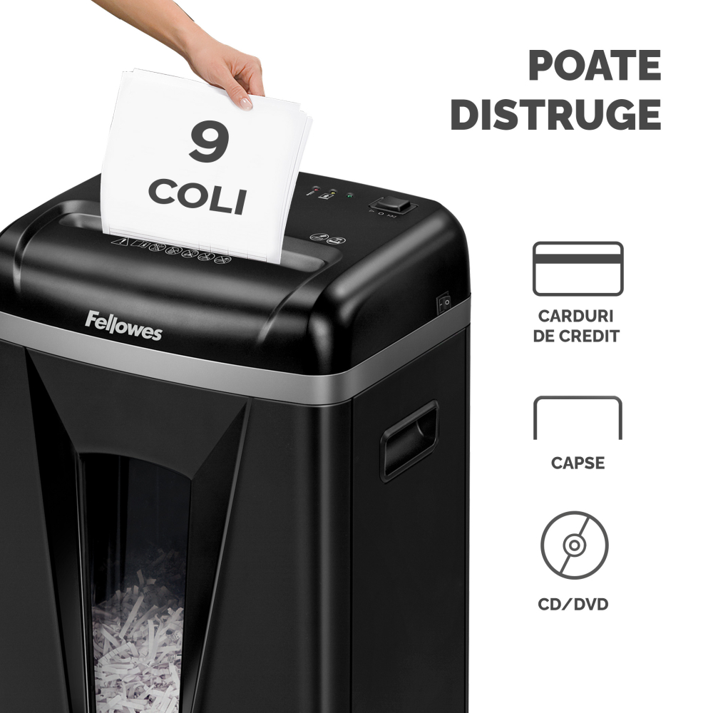 Distrugator documente ms-450 microshred fellowes [3]