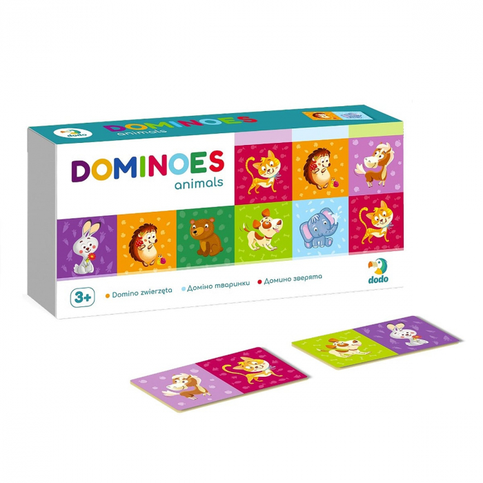 Domino Animale, 28 piese, 3-7 ani [1]