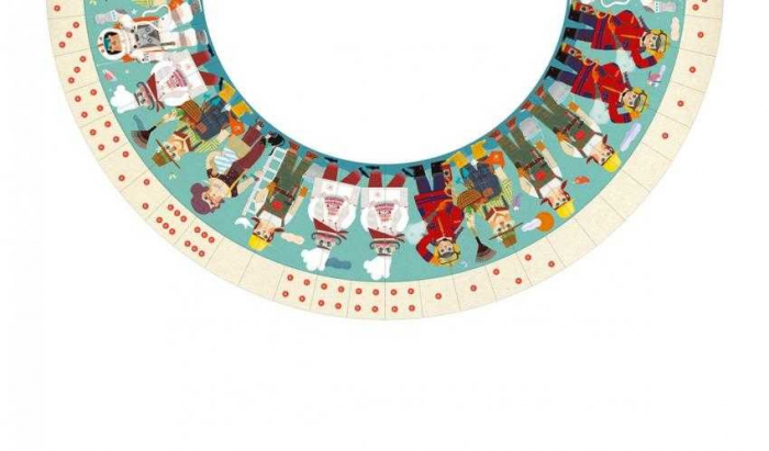 Domino circular cu 28 piese si 7 personaje, Londji, varsta 3 - 6, 6 - 9 ani, Baiat, Fata [2]