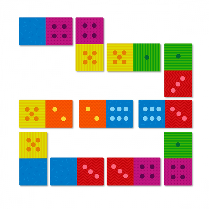 Domino clasic, 28 piese, 3-7 ani [2]
