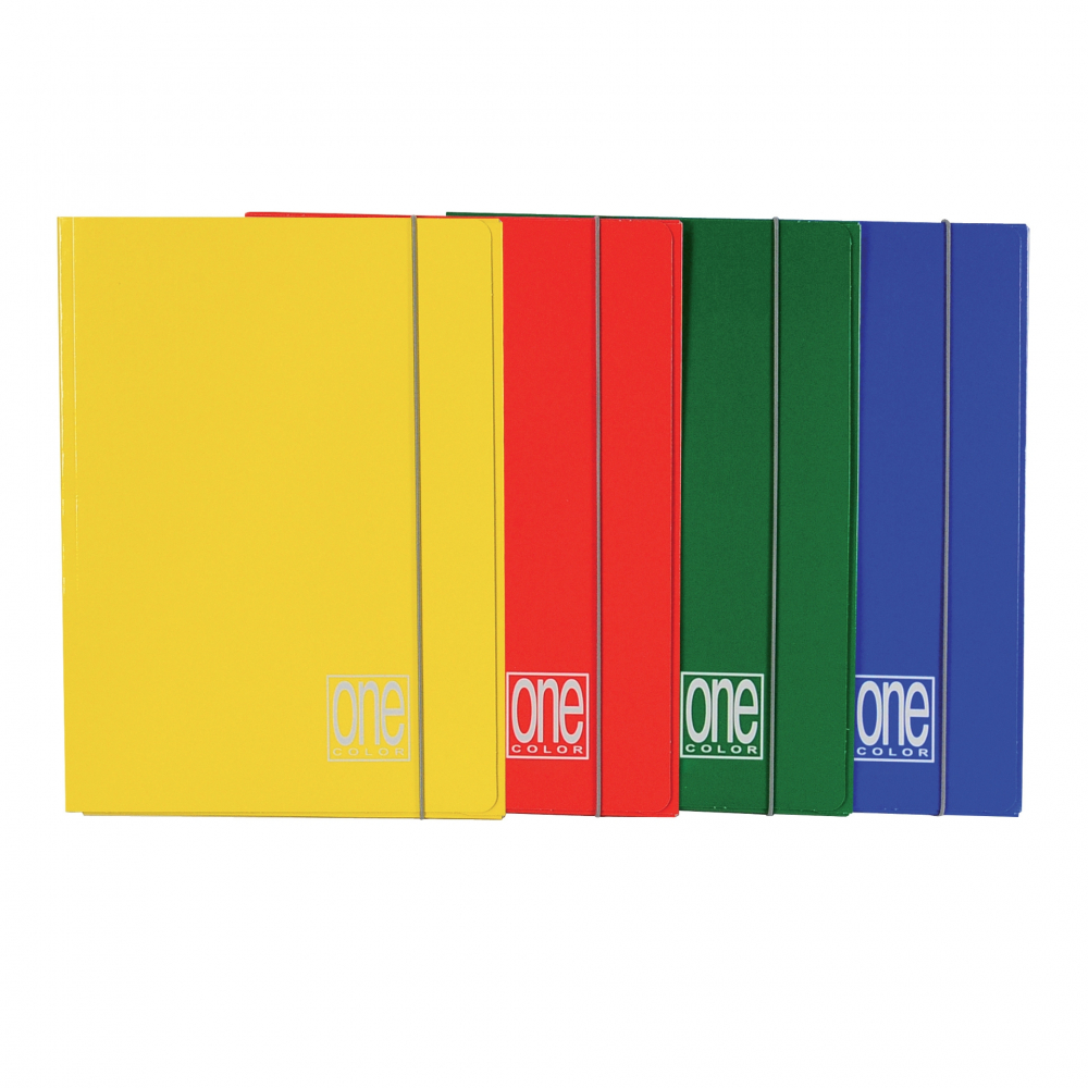 Dosar A5 cu elastic din carton laminat mat - One Color (17×25 cm) [1]