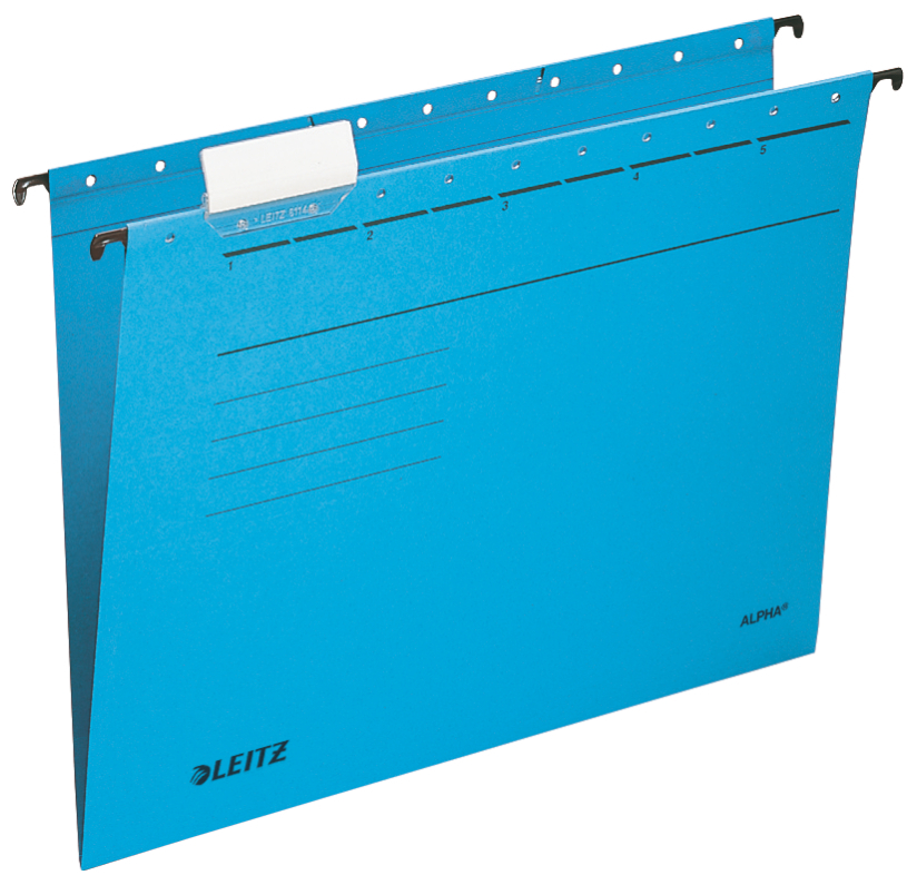 Dosar suspendabil albastru alpha standard leitz [2]