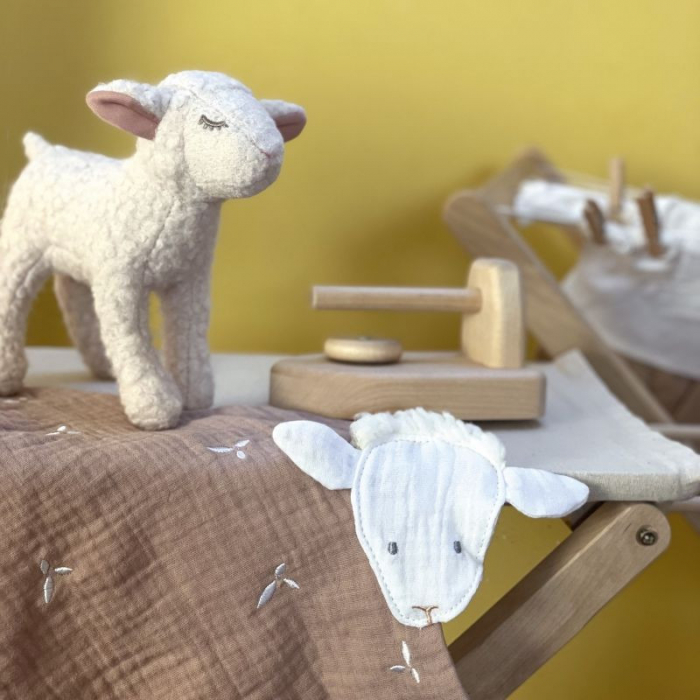 Paturica senzoriala bebe, Doudou Oita Mary, Egmont Toys, varsta 0 - 1 ani, Baiat, Fata [2]