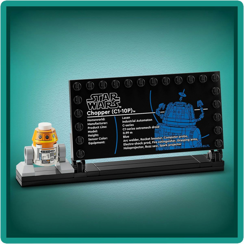 Droid Astromech Chopper cod lego 75416, varsta de la 10 ani la +15 ani [6]