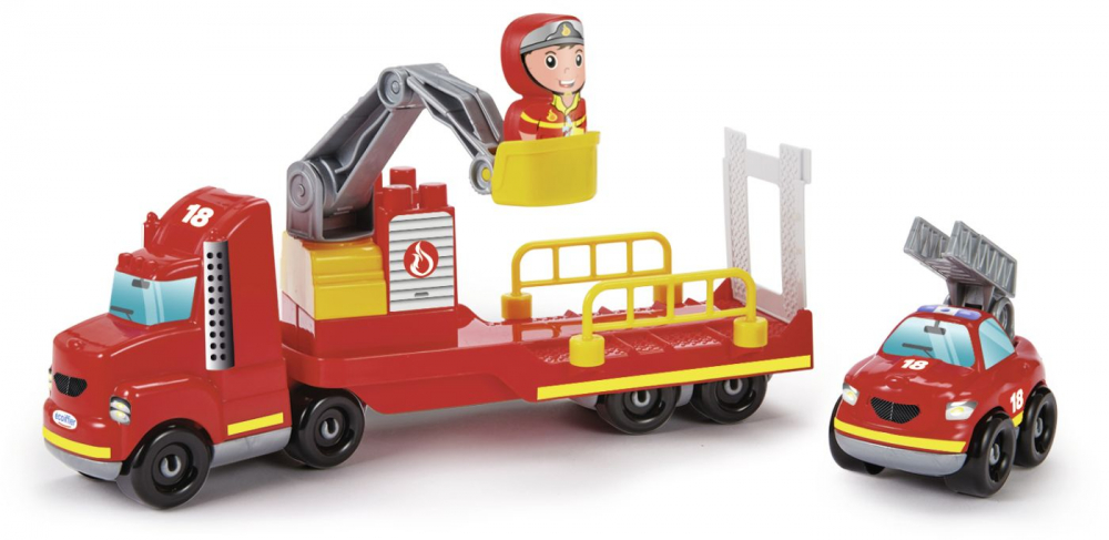 Ecoiffier abrick camion de pompieri [2]