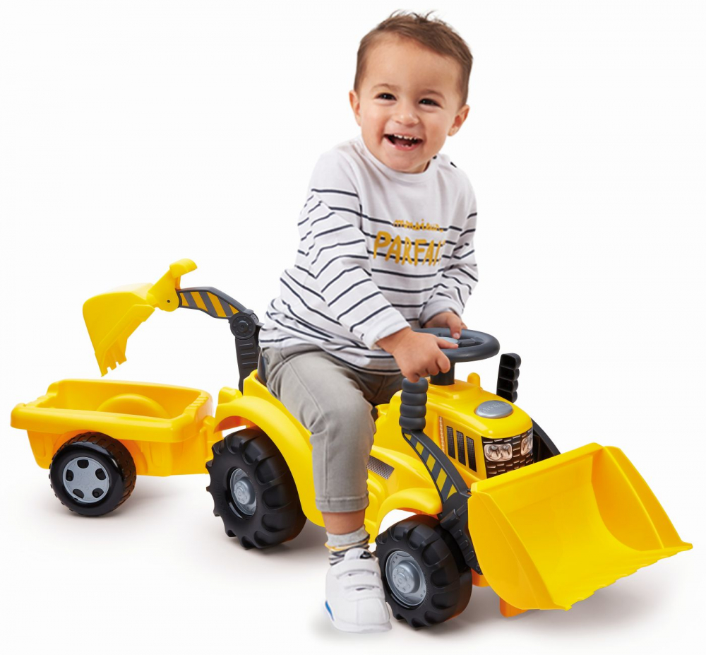 Ecoiffier excavator cu remorca  [3]