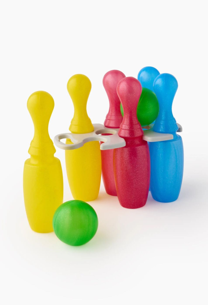 Ecoiffier set popice de bowling cu sclipici copii varsta 1 an - 13 ani [2]