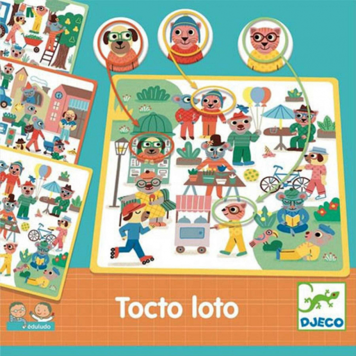 Tocto Loto, Joc de vocabular din gama Eduludo, Djeco [1]
