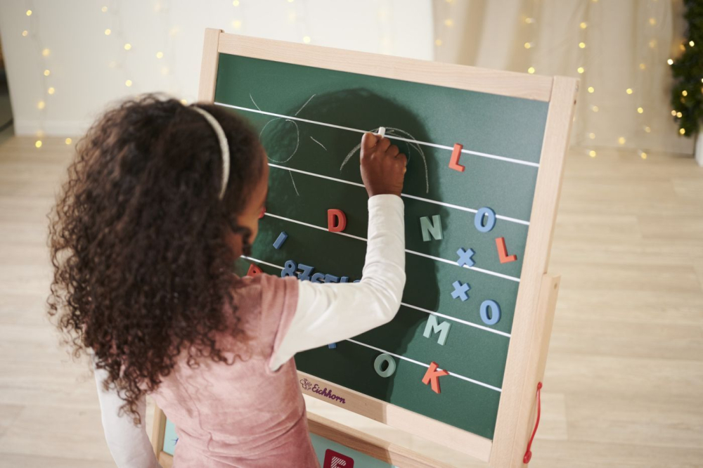 Eichhorn tabla magnetica din lemn 42x66x110cm [5]