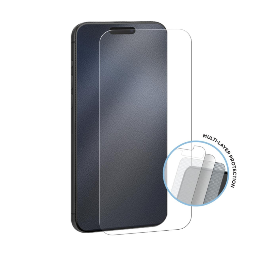 Eiger Folie Clear Triflex H.I.T iPhone 16 Pro Clear pachet de 2 buc [2]