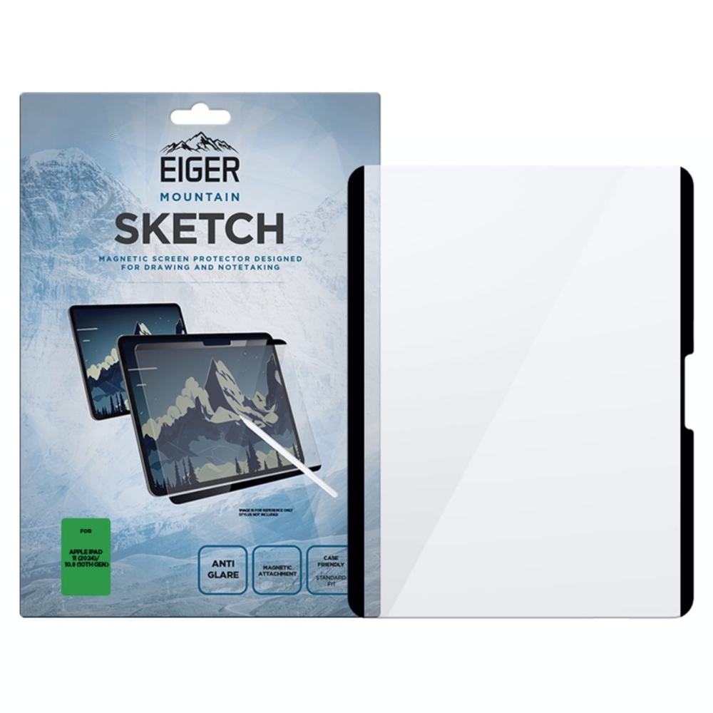 Eiger Folie Mountain Sketch iPad Air 11 (2024)/ 10.9 (10th Gen) Clear [5]