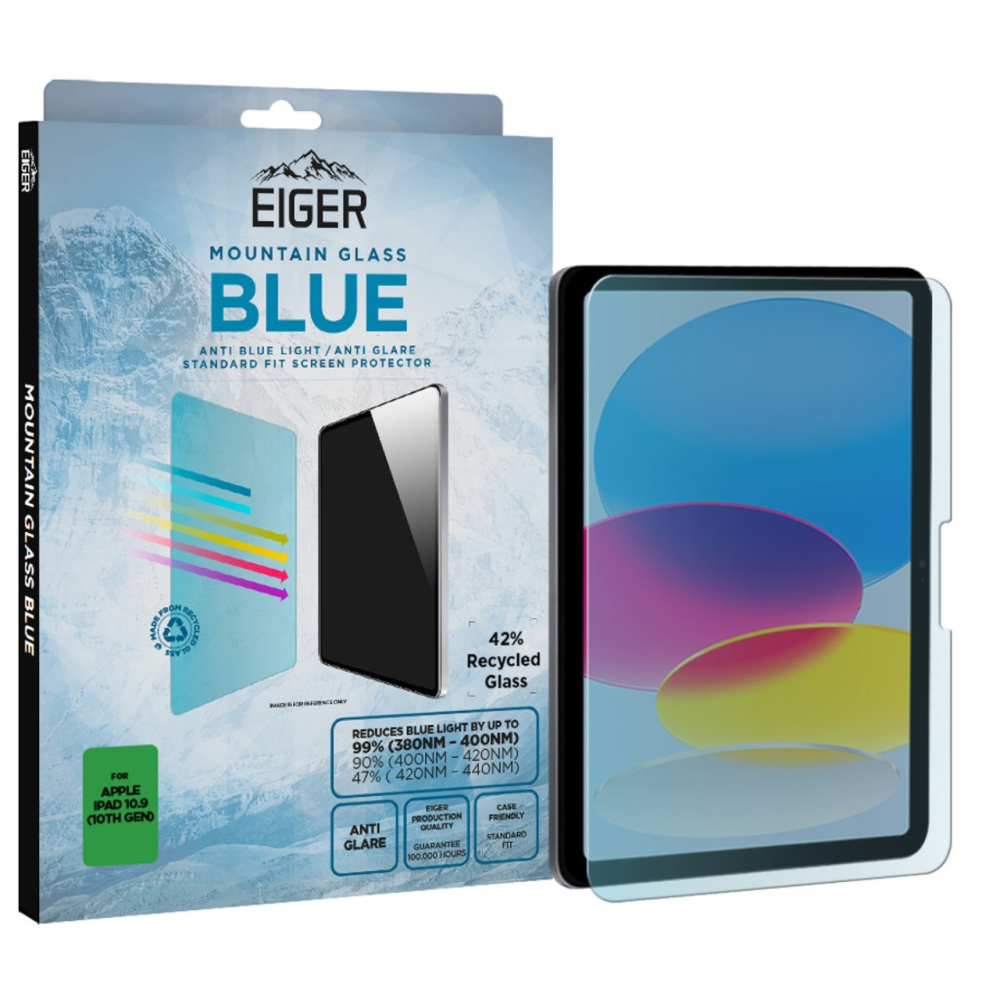 Eiger Folie Sticla Mountain Blue Glass GRS iPad 10.9 inch (10th generation) [4]