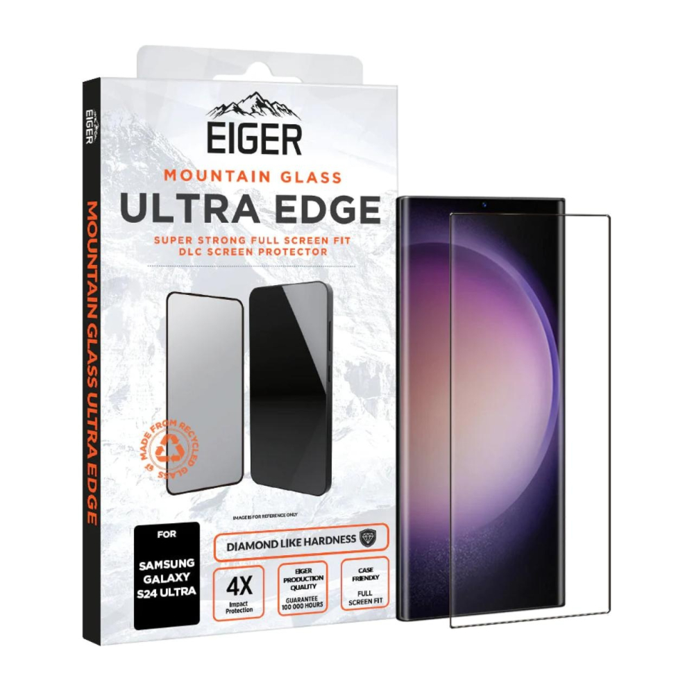 Eiger Folie Sticla  Mountain Glass Ultra GRS Samsung Galaxy S24 Ultra Clear [4]