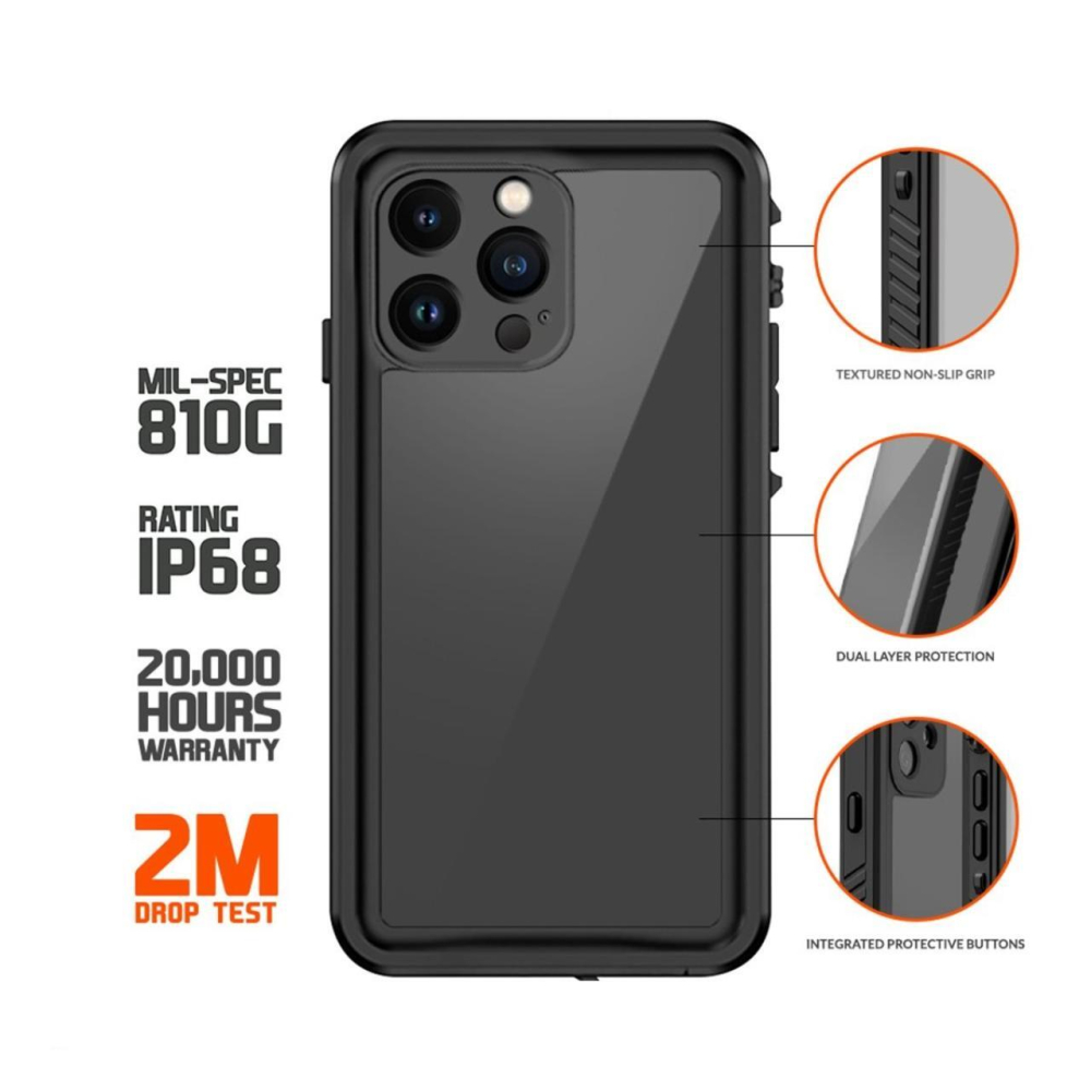 Eiger Husa Avalanche iPhone 15 Pro Max Black [2]