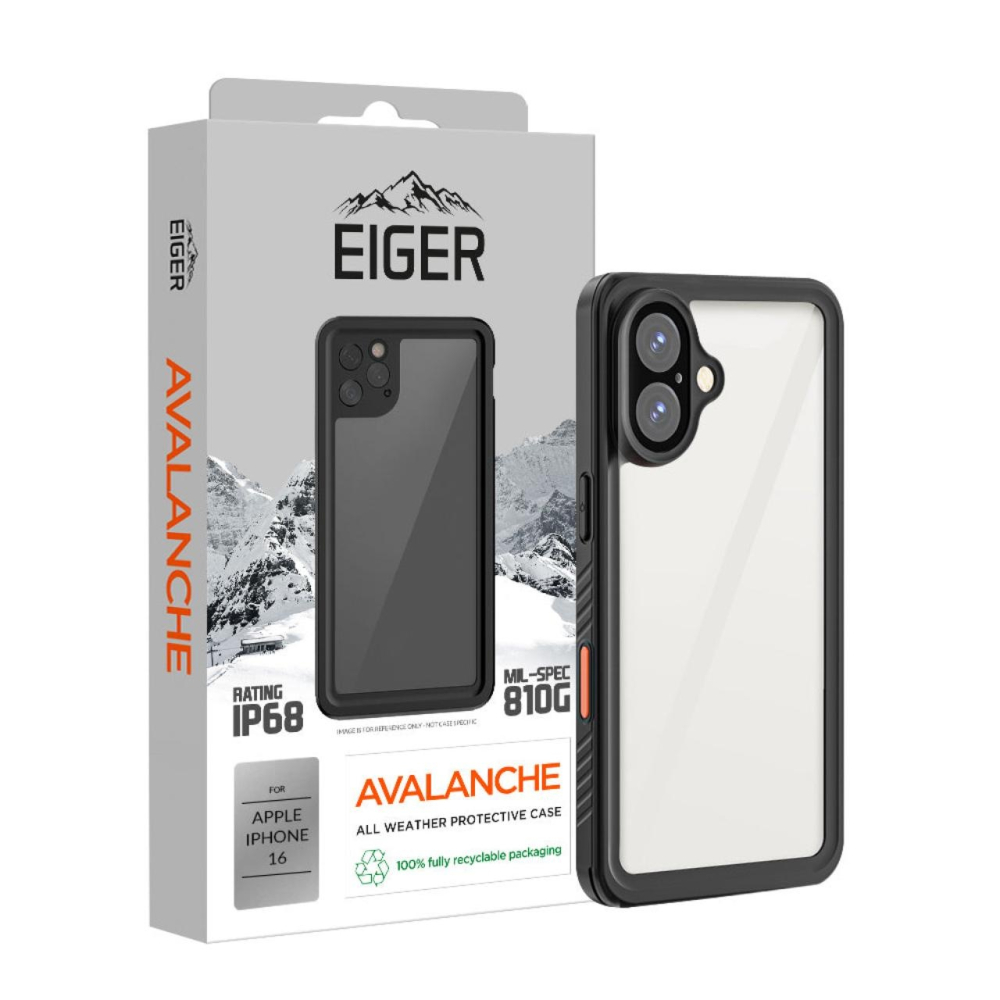 Eiger Husa Avalanche iPhone 16 Negru [5]