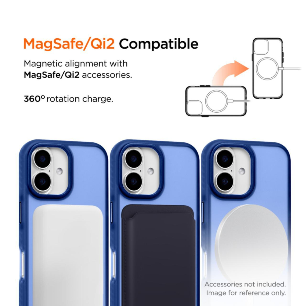 Eiger Husa Blizzard Magsafe GRS iPhone 17 Albastru [2]