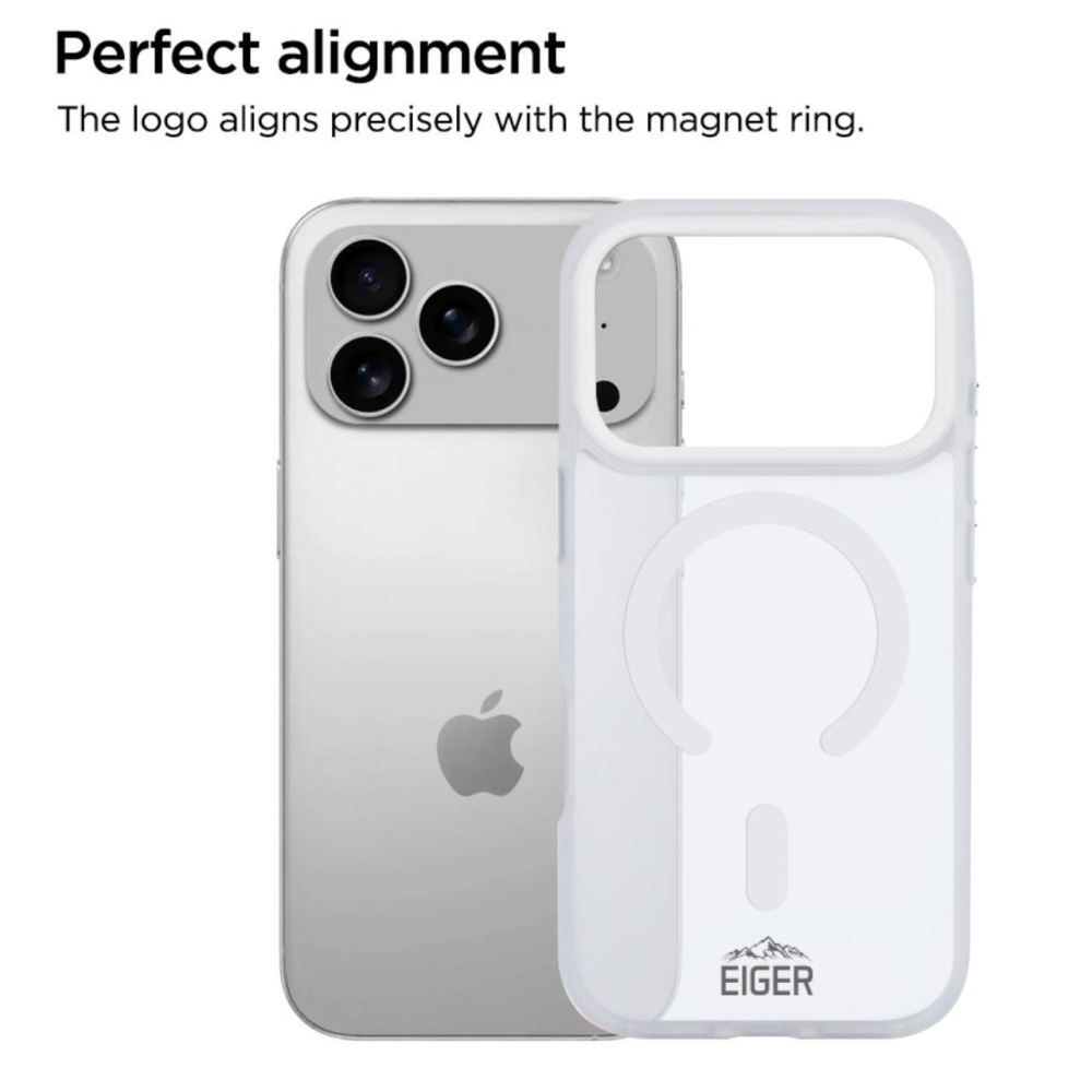 Eiger Husa Blizzard Magsafe GRS iPhone 17 Pro Max Alb [3]