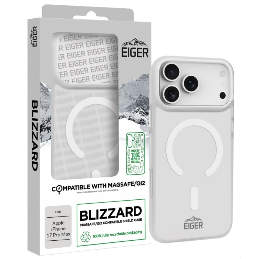 Eiger Husa Blizzard Magsafe GRS iPhone 17 Pro Max Alb [5]