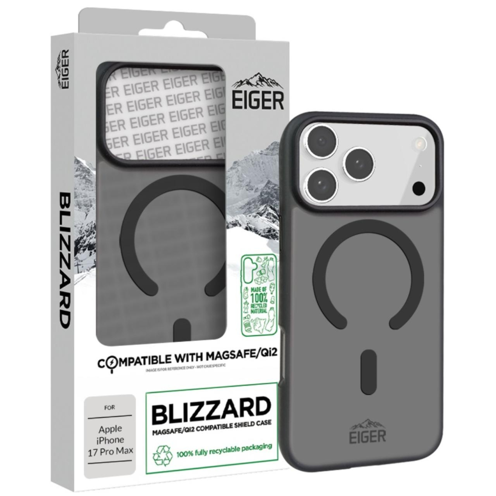 Eiger Husa Blizzard Magsafe GRS iPhone 17 Pro Max Negru [5]