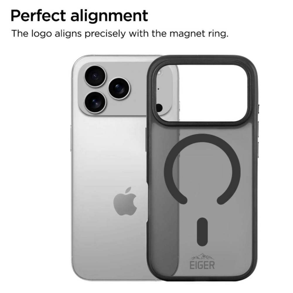 Eiger Husa Blizzard Magsafe GRS iPhone 17 Pro Negru [3]