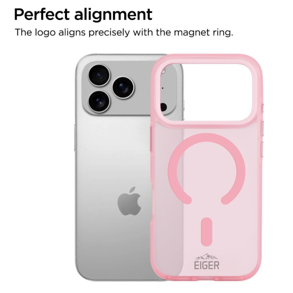 Eiger Husa Blizzard Magsafe GRS iPhone 17 Pro Roz [3]