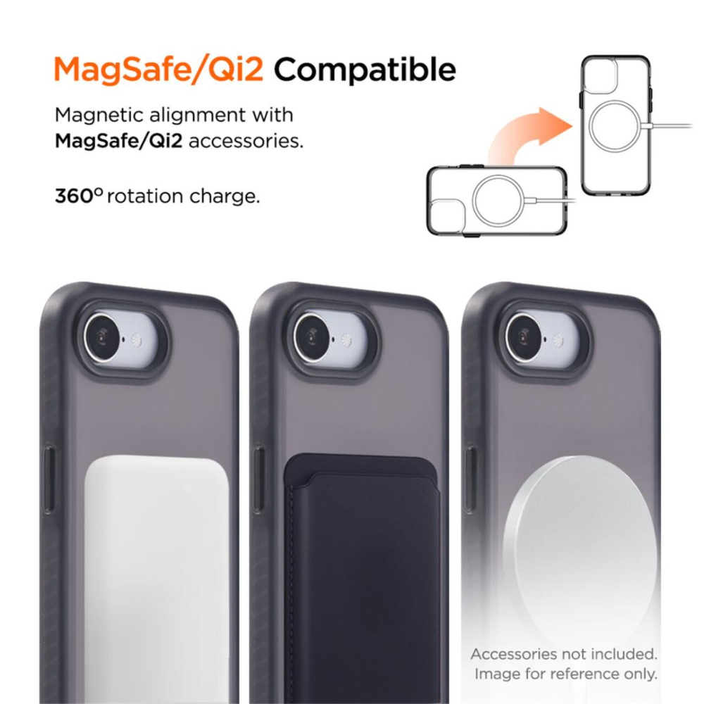 Eiger Husa Blizzard Magsafe GRS iPhone 17e / iPhone 16e Negru [2]