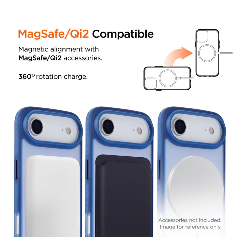 Eiger Husa Blizzard Magsafe GRS iPhone Air Albastru [3]