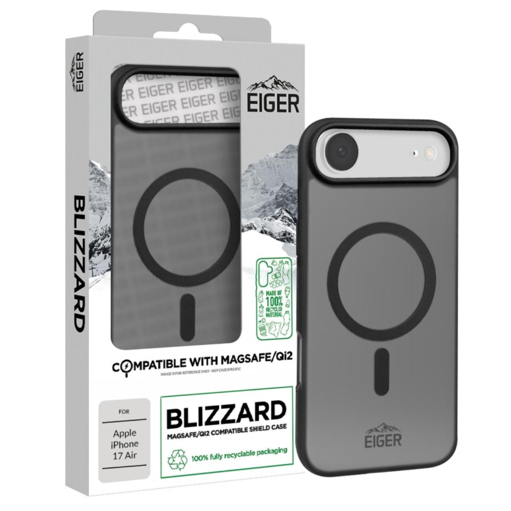 Eiger Husa Blizzard Magsafe GRS iPhone Air Negru [4]