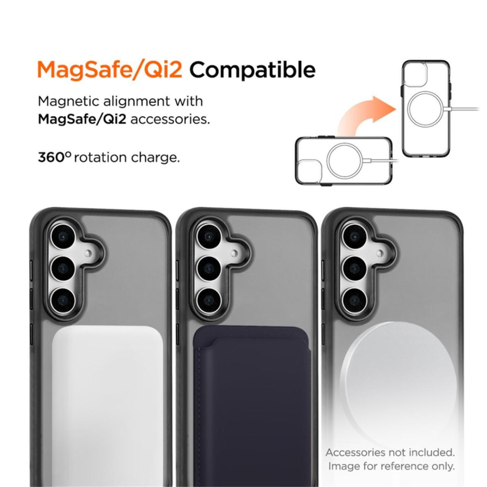 Eiger Husa Blizzard Magsafe GRS Samsung Galaxy S25 Negru [3]