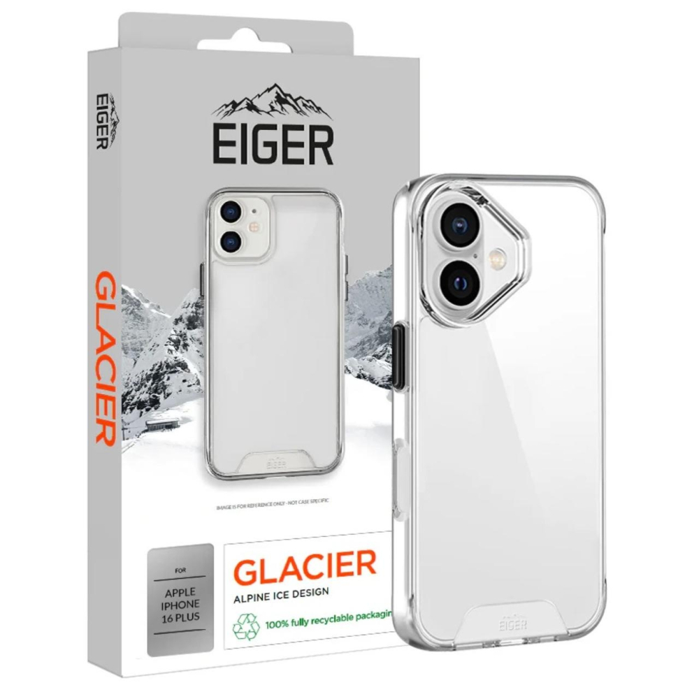 Eiger Husa Glacier Case iPhone 16 Plus Clear [3]