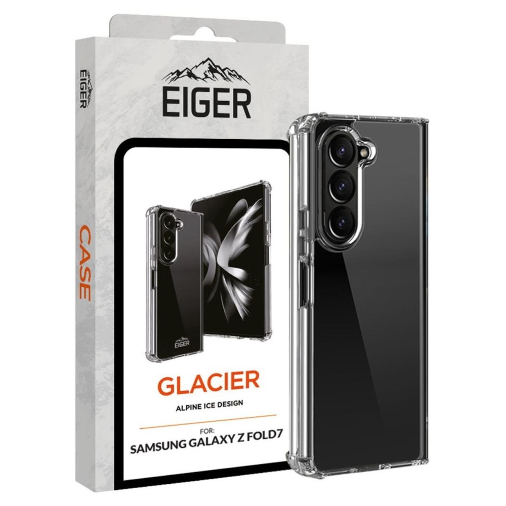 Eiger Husa Glacier Case Samsung Galaxy Z Fold7 Clear [3]