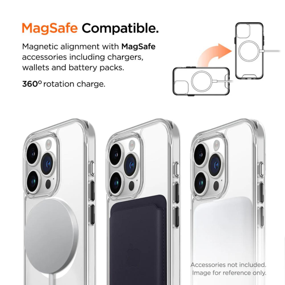 Eiger Husa Glacier Magsafe Case iPhone 16 Pro Clear [2]