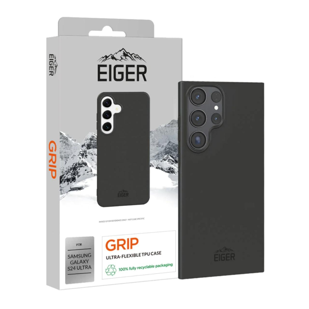 Eiger Husa Grip Case Samsung Galaxy S24 Ultra Black [3]