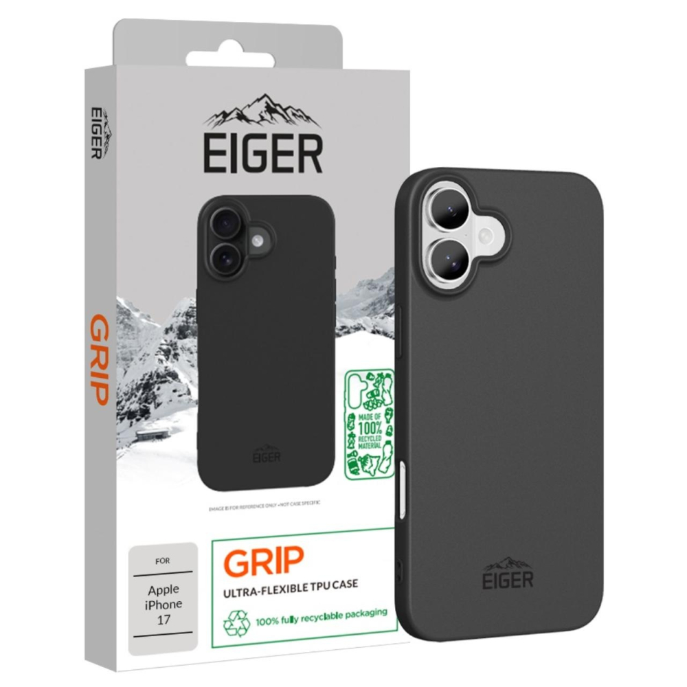 Eiger Husa Grip GRS iPhone 17 Black [3]