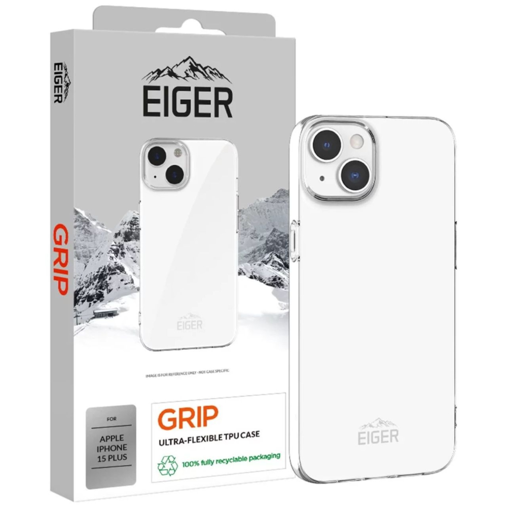 Eiger Husa Grip iPhone 15 Plus Clear [2]