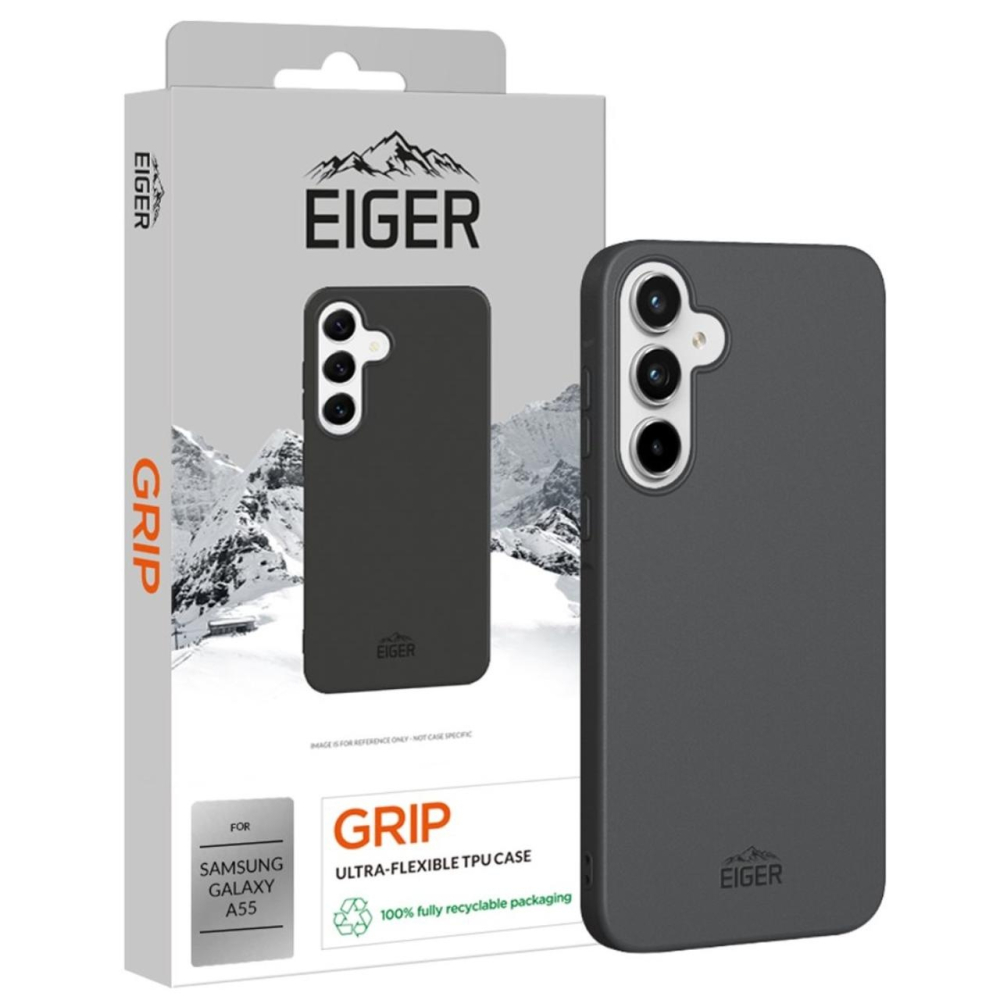 Eiger Husa Grip Samsung Galaxy A55 Black [3]