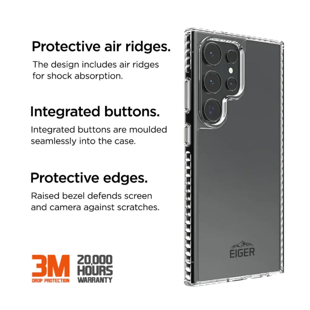 Eiger Husa Ice Grip Samsung Galaxy S24 Ultra Clear [2]