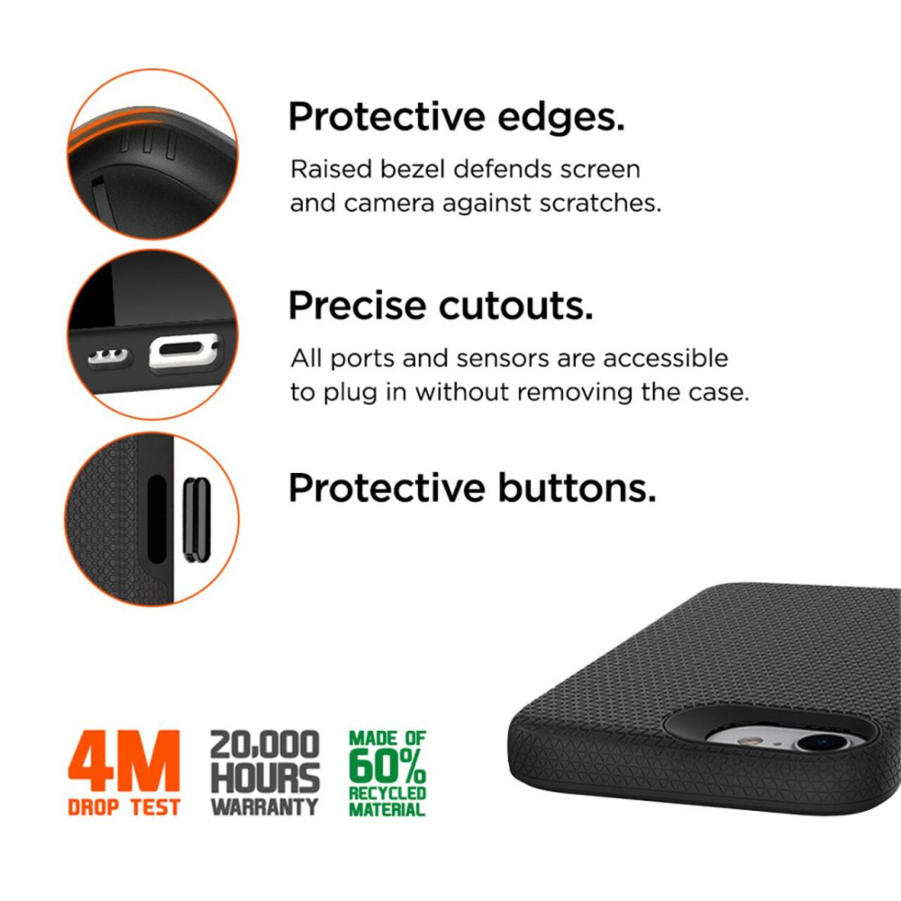 Eiger Husa North Case GRS iPhone 17e / iPhone 16e Negru [2]