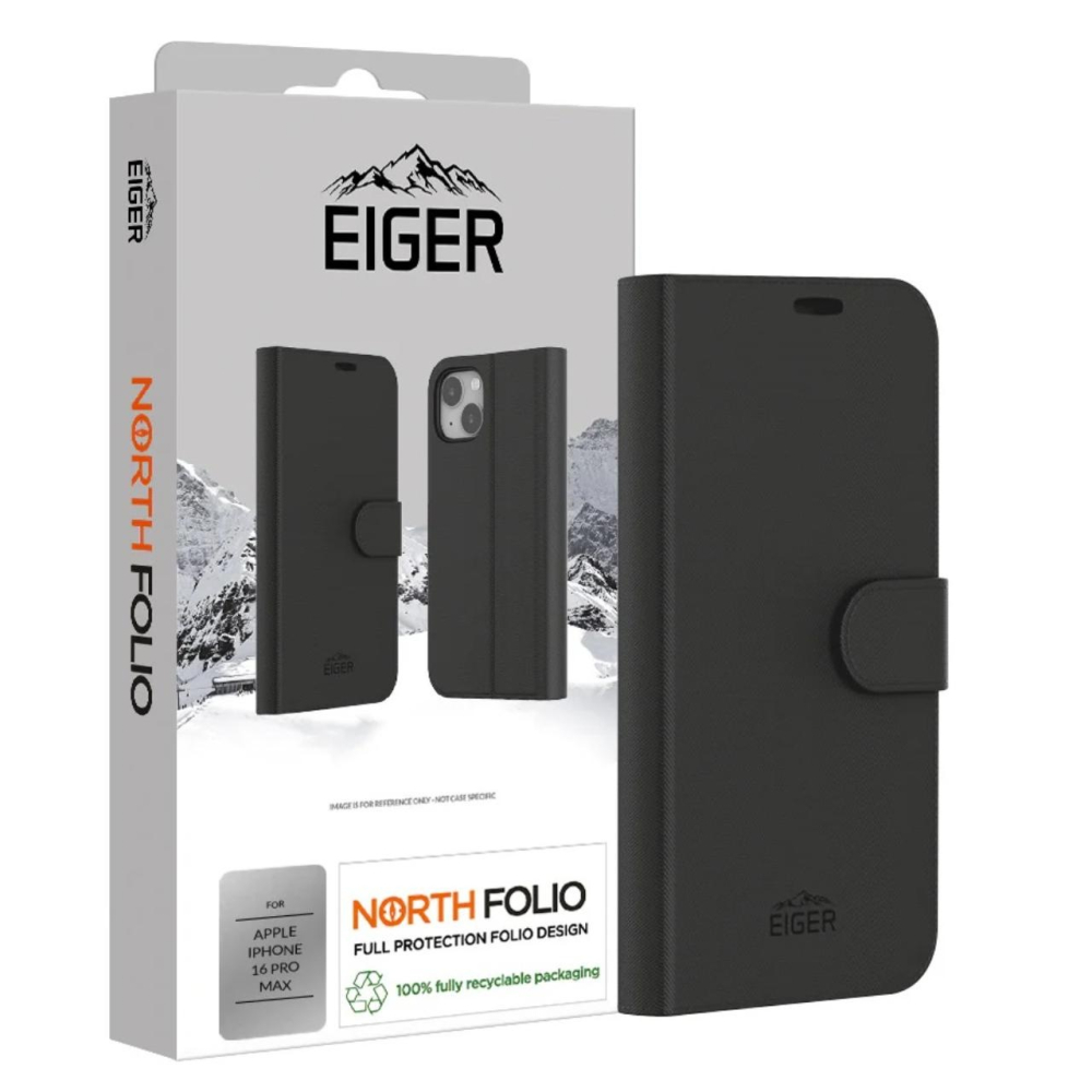 Eiger Husa North Folio Case iPhone 16 Pro Max Negru [3]