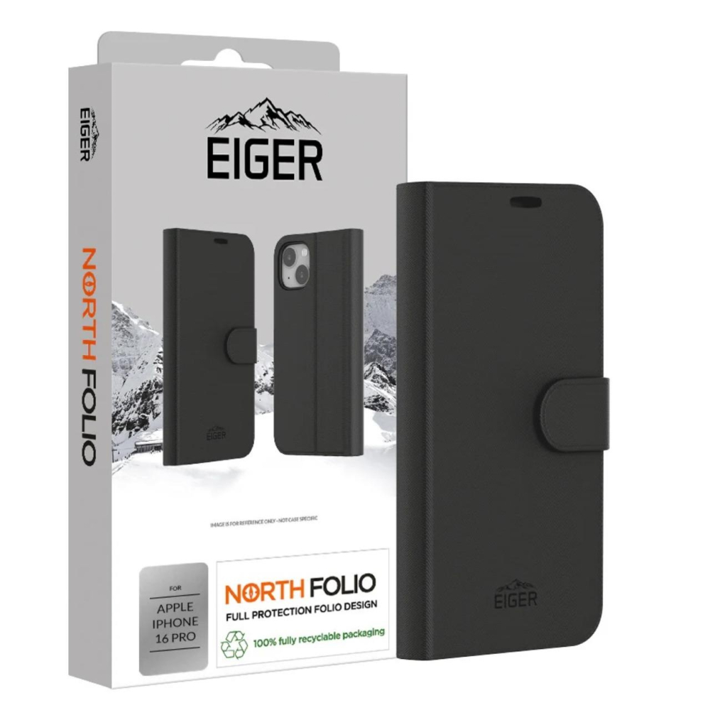 Eiger Husa North Folio Case iPhone 16 Pro Negru [3]