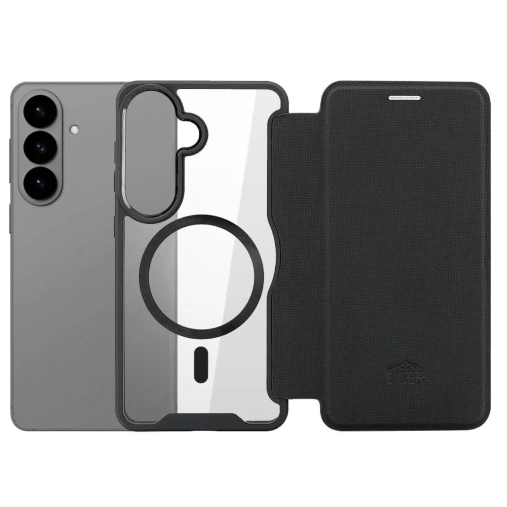 Eiger Husa North Folio Magsafe Samsung Galaxy S26 Negru [2]